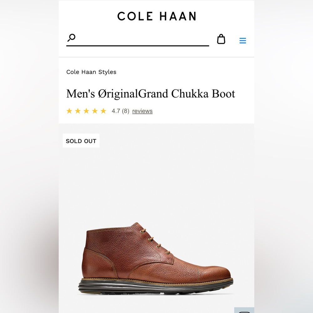 Cole Haan OriginalGrand Chukka Boot